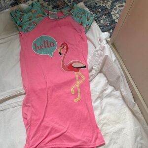 Falls Creek Pink Flamingo Kids Pajamas